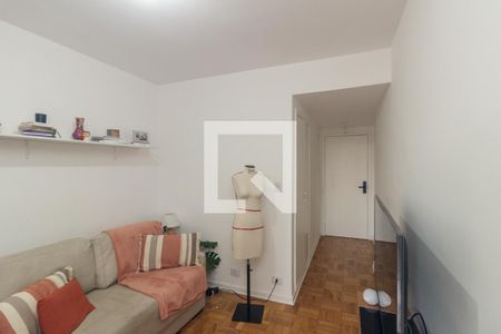 Sala de apartamento à venda com 1 quarto, 37m² em Santa Cecilia, São Paulo