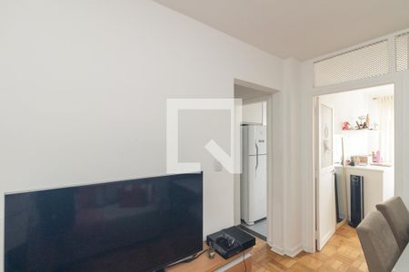 Sala de apartamento à venda com 1 quarto, 37m² em Santa Cecilia, São Paulo