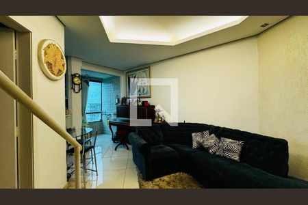 sala de apartamento à venda com 2 quartos, 96m² em Boa Viagem, Belo Horizonte