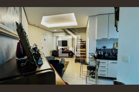 sala de apartamento à venda com 2 quartos, 96m² em Boa Viagem, Belo Horizonte