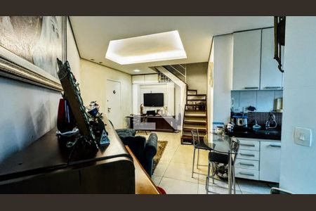 sala de apartamento à venda com 2 quartos, 96m² em Boa Viagem, Belo Horizonte