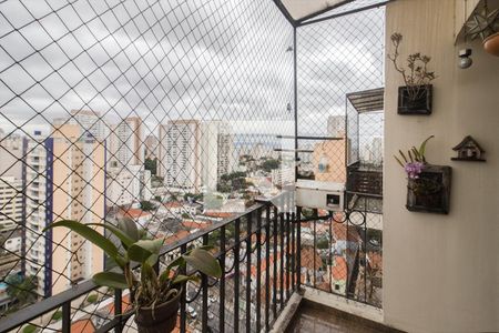 sacada Sala de apartamento à venda com 3 quartos, 225m² em Aclimação, São Paulo