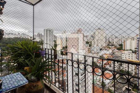 sacada Sala de apartamento à venda com 3 quartos, 225m² em Aclimação, São Paulo