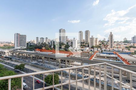 Varanda da Sala de apartamento para alugar com 2 quartos, 48m² em Jardim Aeroporto, São Paulo