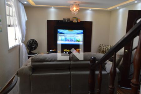 Sala de TV de casa de condomínio à venda com 3 quartos, 141m² em Freguesia (jacarepaguá), Rio de Janeiro