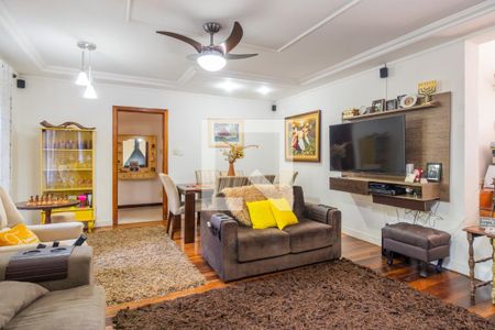 Sala de casa à venda com 5 quartos, 179m² em Cristal, Porto Alegre