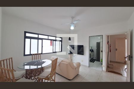 Sala de apartamento para alugar com 2 quartos, 90m² em Boqueirão, Praia Grande