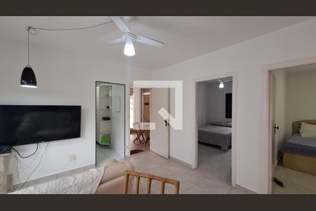 Sala de apartamento para alugar com 2 quartos, 90m² em Boqueirão, Praia Grande