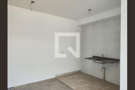 Sala/Cozinha de apartamento para alugar com 1 quarto, 53m² em Tanquinho, Ferraz de Vasconcelos