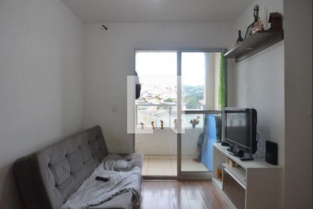 Sala de apartamento à venda com 2 quartos, 56m² em Utinga, Santo André