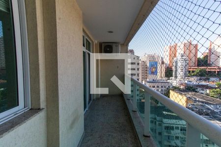 Varanda da Sala de apartamento para alugar com 2 quartos, 82m² em Icaraí, Niterói