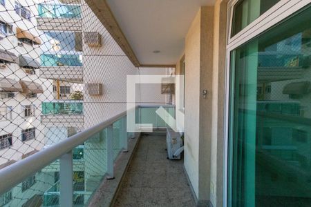 Varanda da Sala de apartamento para alugar com 2 quartos, 82m² em Icaraí, Niterói