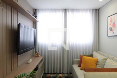 Sala de apartamento à venda com 2 quartos, 57m² em Rio Branco, Belo Horizonte