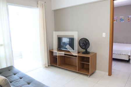 Sala de apartamento para alugar com 1 quarto, 47m² em Setor Marista, Goiânia