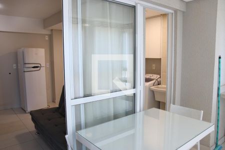 Varanda da Sala de apartamento para alugar com 1 quarto, 47m² em Setor Marista, Goiânia