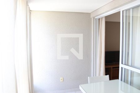 Varanda da Sala de apartamento para alugar com 1 quarto, 47m² em Setor Marista, Goiânia