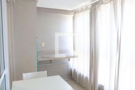 Varanda da Sala de apartamento para alugar com 1 quarto, 47m² em Setor Marista, Goiânia