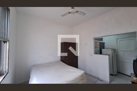 Quarto /sala de kitnet/studio para alugar com 1 quarto, 40m² em Cidade Ocian, Praia Grande