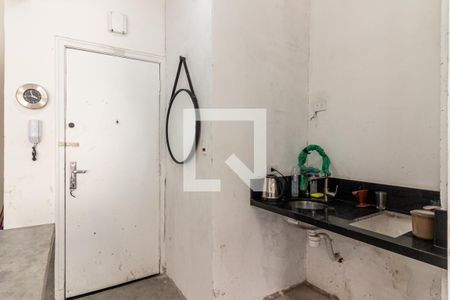 Cozinha de kitnet/studio à venda com 1 quarto, 36m² em República, São Paulo