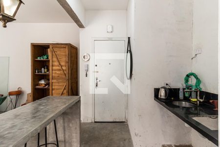 Cozinha de kitnet/studio à venda com 1 quarto, 36m² em República, São Paulo