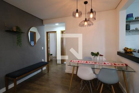 Sala de Jantar de apartamento à venda com 3 quartos, 90m² em Jardim Bela Vista, Santo André