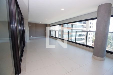 Varanda da Sala de apartamento para alugar com 3 quartos, 230m² em Morumbi, São Paulo