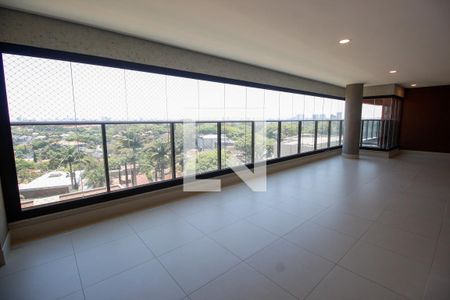 Varanda da Sala de apartamento para alugar com 3 quartos, 230m² em Morumbi, São Paulo