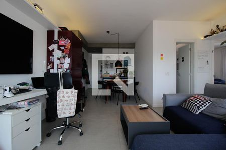 Sala de apartamento à venda com 1 quarto, 82m² em Pinheiros, São Paulo