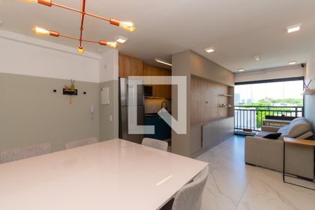 Sala de apartamento para alugar com 2 quartos, 55m² em Vila Lucia, São Paulo