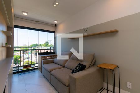 Sala de apartamento para alugar com 2 quartos, 55m² em Vila Lucia, São Paulo