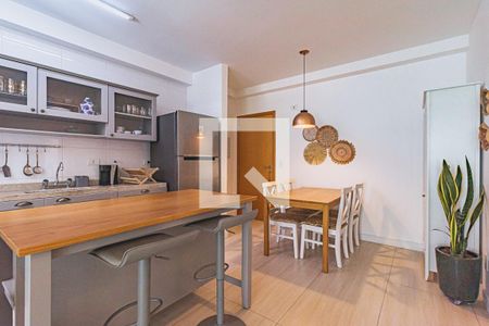 Sala/Cozinha de apartamento para alugar com 1 quarto, 77m² em Vila Ema, São José dos Campos