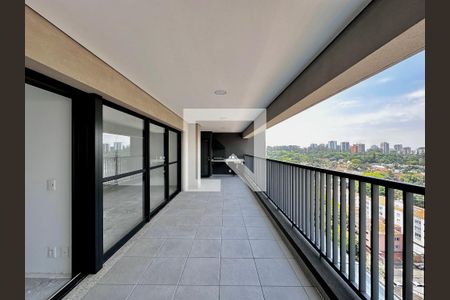 Varanda de apartamento à venda com 3 quartos, 127m² em Santo Amaro, São Paulo