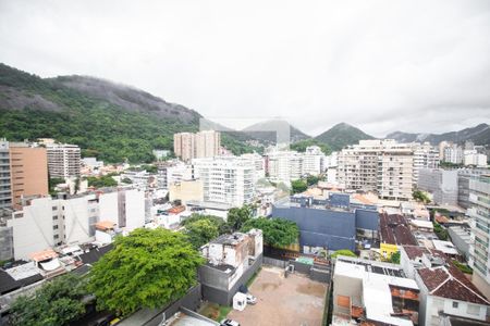 Vista da Sala de apartamento à venda com 1 quarto, 47m² em Botafogo, Rio de Janeiro