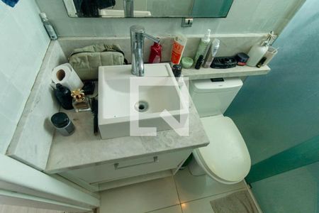 Banheiro Social de apartamento para alugar com 1 quarto, 45m² em Juvevê, Curitiba