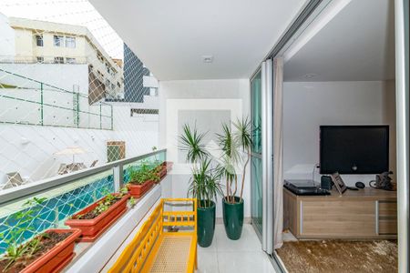 Varanda da Sala de apartamento à venda com 3 quartos, 90m² em Prado, Belo Horizonte