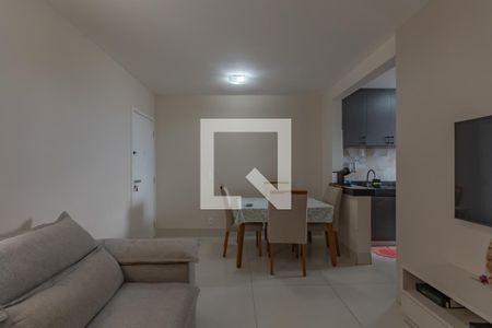 Sala de apartamento à venda com 3 quartos, 54m² em Itapoã, Belo Horizonte