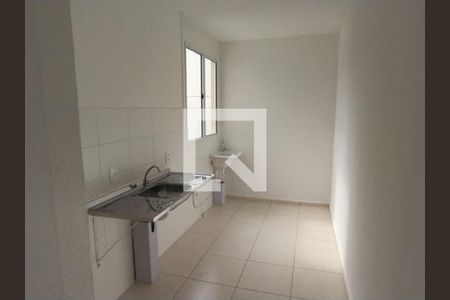 Cozinha de apartamento à venda com 2 quartos, 44m² em Trevo, Belo Horizonte