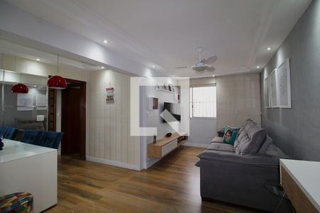 Sala de apartamento à venda com 3 quartos, 75m² em Jardim Paraíso, São Paulo