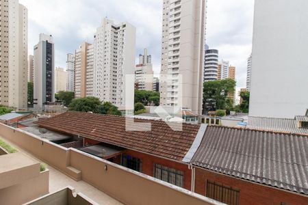 Vista da Sala de apartamento para alugar com 3 quartos, 100m² em Água Verde, Curitiba