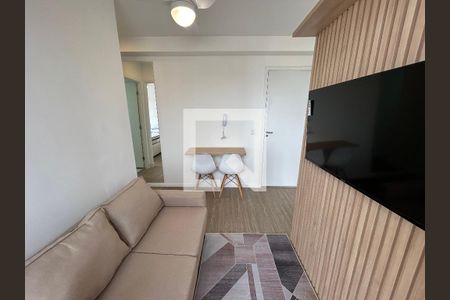 Sala de apartamento para alugar com 1 quarto, 27m² em Barra Funda, São Paulo