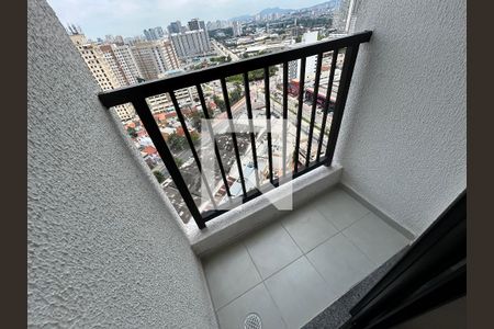 Varanda de apartamento para alugar com 1 quarto, 27m² em Barra Funda, São Paulo