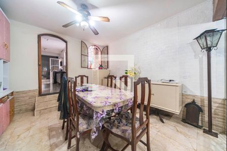 Sala de Jantar de casa à venda com 3 quartos, 150m² em Vila Assunção, Santo André