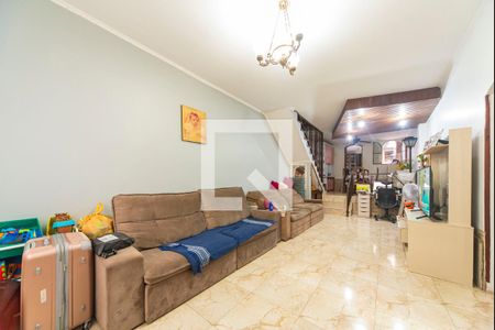 Sala de casa à venda com 3 quartos, 150m² em Vila Assunção, Santo André