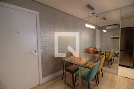 Sala de Jantar de apartamento à venda com 2 quartos, 59m² em Santo Amaro, São Paulo