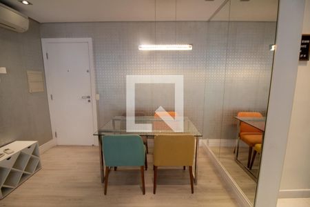 Sala de Jantar de apartamento à venda com 2 quartos, 59m² em Santo Amaro, São Paulo