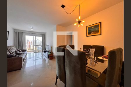 Sala de apartamento à venda com 4 quartos, 95m² em Vila Bastos, Santo André