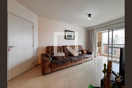 Sala de apartamento à venda com 4 quartos, 95m² em Vila Bastos, Santo André