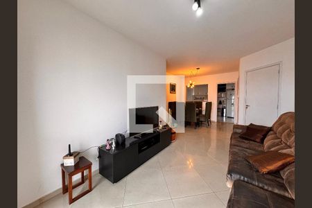 Sala de apartamento à venda com 4 quartos, 95m² em Vila Bastos, Santo André