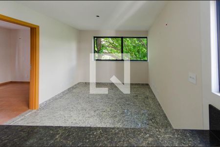 Sala de apartamento à venda com 1 quarto, 36m² em Boa Viagem, Belo Horizonte