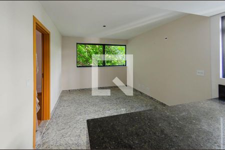 Sala de apartamento à venda com 1 quarto, 36m² em Boa Viagem, Belo Horizonte
